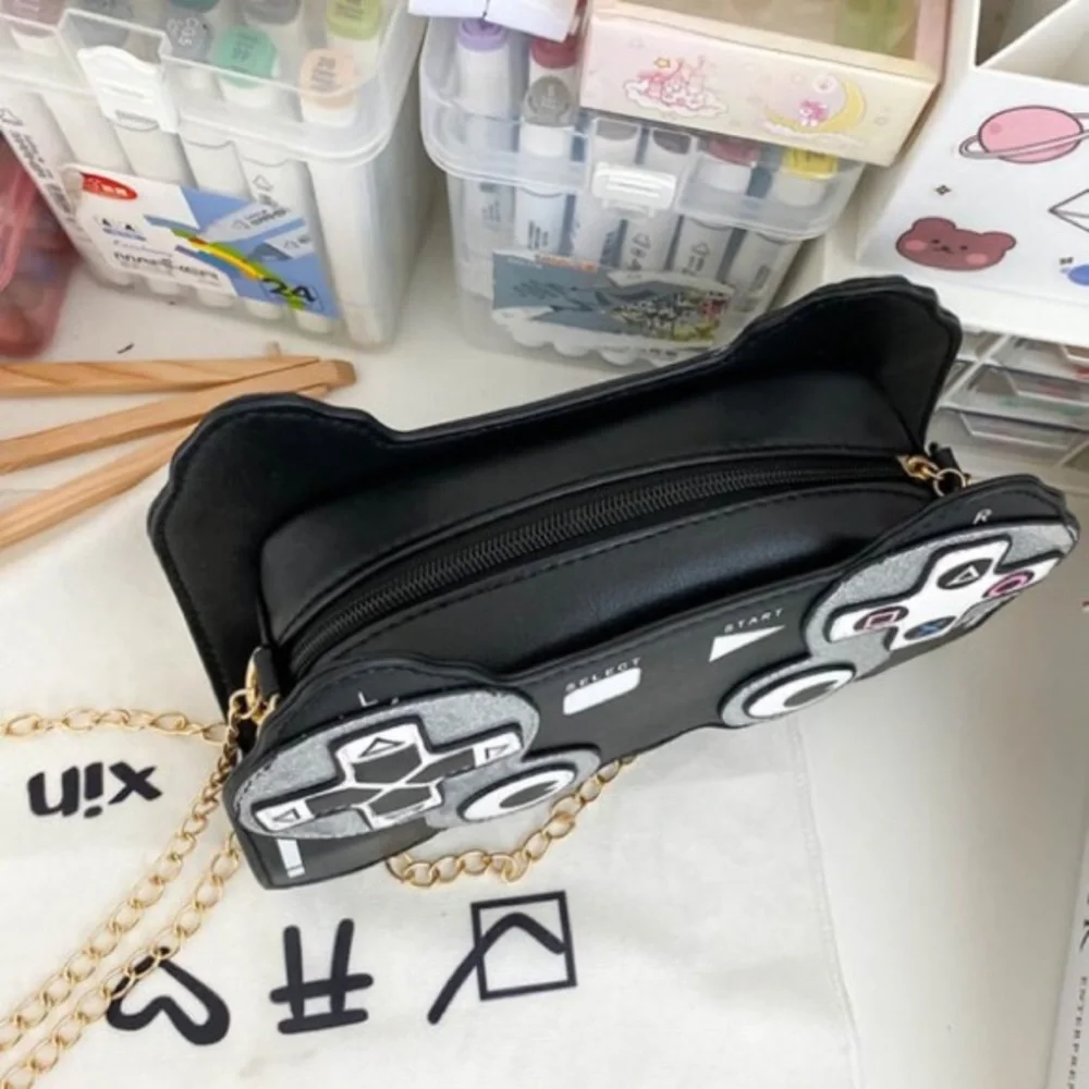 Game Control Leather CrossBody Purse/Bag. A Purse A Man Would Wear BLUE 😂🥰❤️💯👜